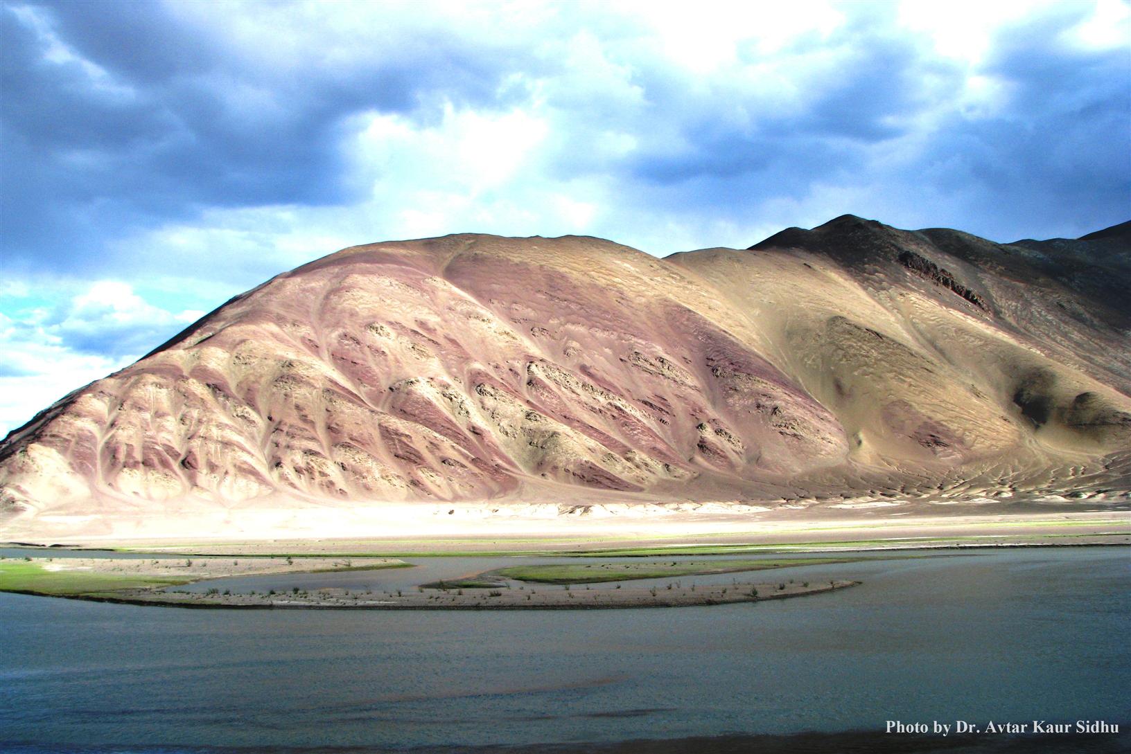 Barren Mountains along Indus River, Ladakh - ZSI